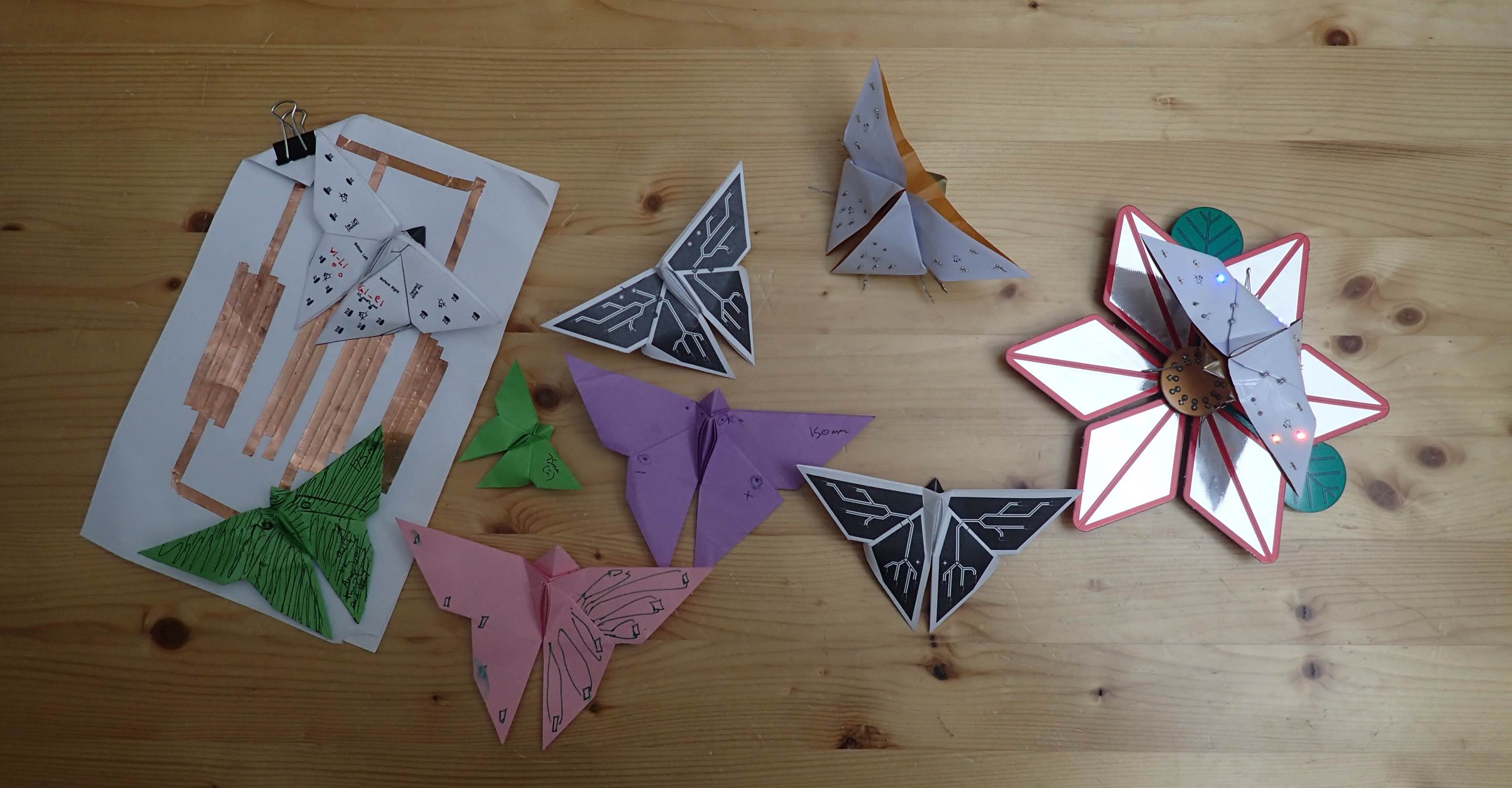 Origami Butterfly: Adventures with Flexible PCB - Laura Lindzey